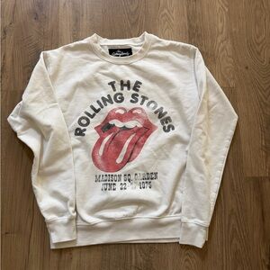 Rolling Stones White Sweater